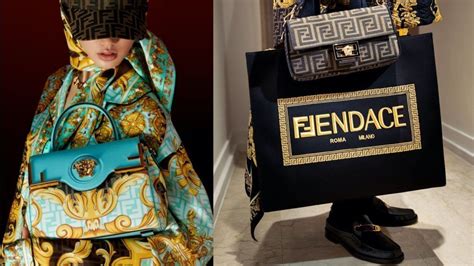 fendi versace collab|versace fendi adv.